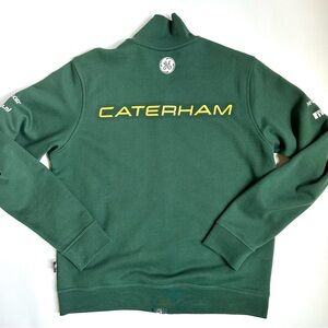 Caterham Racing Full Zip Green Sweaatshirt L